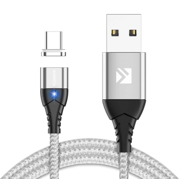 Cable USB Magnético de Carga Rápida y Transmisión de Datos - Fazty.com 